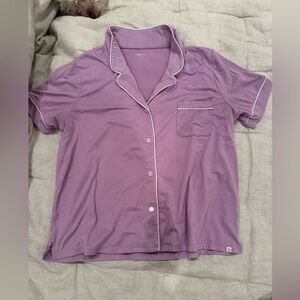 GAP Purple Pajama Set - Short sleeve top and pants